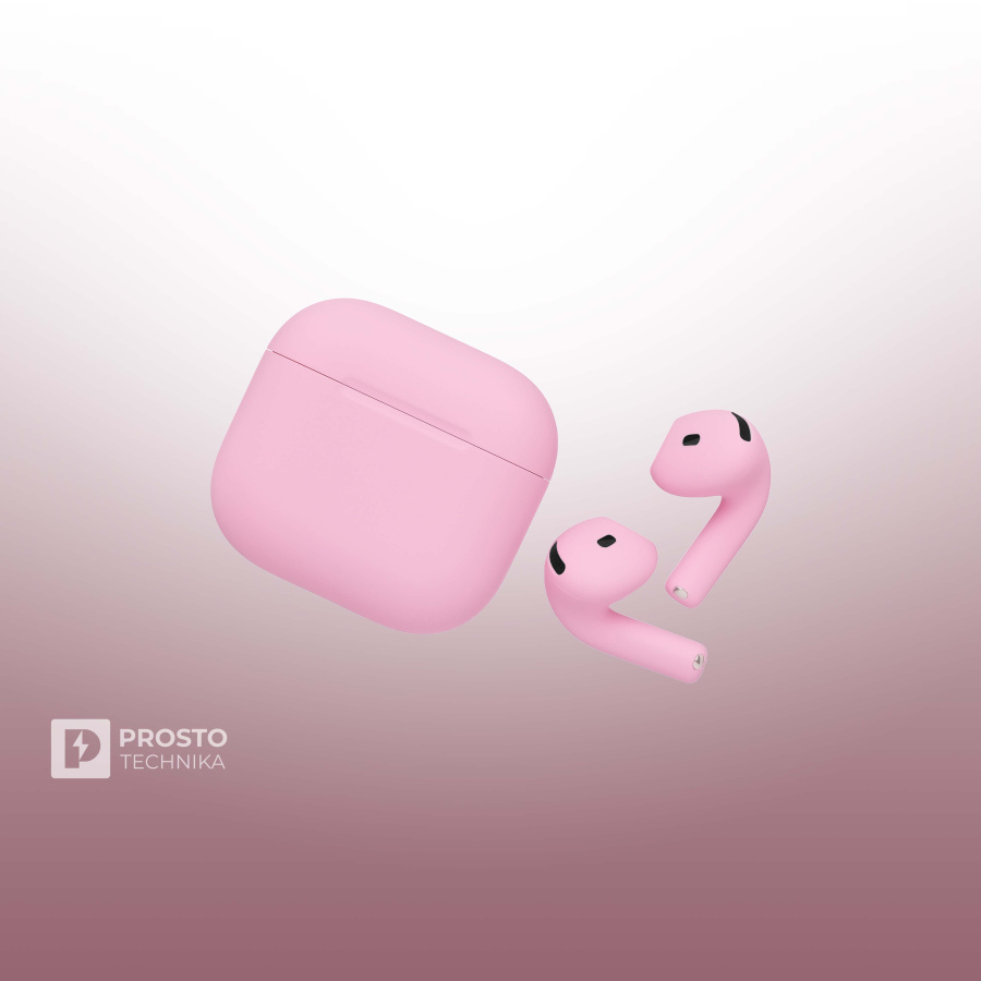 Apple Беспроводные наушники Apple AirPods 4 / Розовый